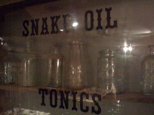 Tónicos de aceite de serpiente
